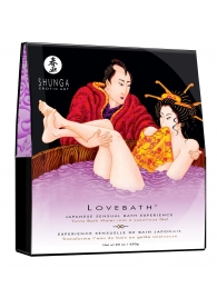 Соль для ванны Lovebath Sensual lotus, превращающая воду в гель - 650 гр. - Shunga - купить с доставкой в Балашихе