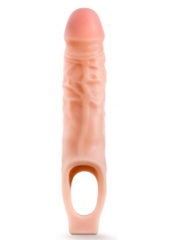 Телесная насадка на пенис 9 Inch Cock Sheath Extender - 22,2 см. - Blush Novelties - в Балашихе купить с доставкой