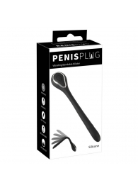 Черный гибкий уретральный стимулятор с вибрацией Vibrating Bendable Dilator - 13,5 см. - Orion - купить с доставкой в Балашихе