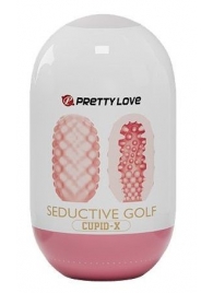 Розовый мастурбатор-яйцо Seductive Golf - Baile - в Балашихе купить с доставкой