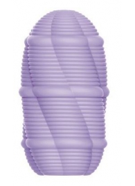 Сиреневый мастурбатор-яйцо Smooth Stripes - Baile - в Балашихе купить с доставкой