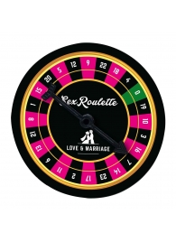 Настольная игра-рулетка Sex Roulette Love   Marriage - Tease&Please - купить с доставкой в Балашихе
