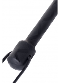 Чёрный стек с фигуркой леопарда на наконечнике - 21 см. - ToyFa - купить с доставкой в Балашихе