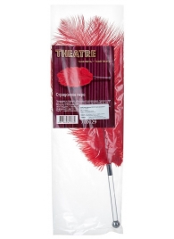 Красное страусовое пёрышко - ToyFa - купить с доставкой в Балашихе