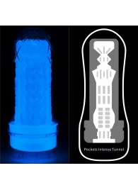 Светящийся в темноте мастурбатор Lumino Play Masturbator Pocketed - Lovetoy - в Балашихе купить с доставкой