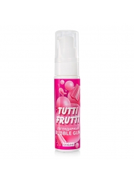 Интимный гель на водной основе Tutti-Frutti Bubble Gum - 30 гр. - Биоритм - купить с доставкой в Балашихе