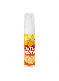 Интимный гель на водной основе Tutti-Frutti  Ванильный пудинг  - 30 гр. - Биоритм - купить с доставкой в Балашихе