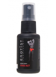 Возбуждающий крем-спрей для мужчин Erotist Vivid Act - 30 мл. - Erotist Lubricants - купить с доставкой в Балашихе