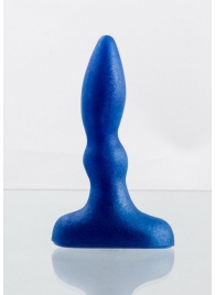 Синий анальный стимулятор Beginners p-spot massager - 11 см. - Lola Games - в Балашихе купить с доставкой