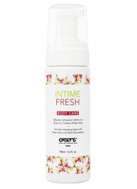 Органическая интимная очищающая пенка Intime Fresh - 150 мл. - Exsens - купить с доставкой в Балашихе