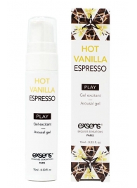 Возбуждающий гель Hot Vanilla Espresso Arousal Gel - 15 мл. - Exsens - купить с доставкой в Балашихе