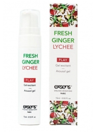 Возбуждающий гель Fresh Ginger Lychee Arousal Gel - 15 мл. - Exsens - купить с доставкой в Балашихе