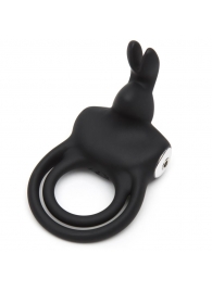 Черное эрекционное виброкольцо Happy Rabbit Cock Ring - Happy Rabbit - в Балашихе купить с доставкой