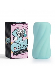 Аквамариновый мастурбатор Stamina Masturbator Pleasure Pocket - Chisa - в Балашихе купить с доставкой