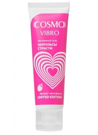 Возбуждающий гель на водно-силиконовой основе Cosmo Vibro с ароматом земляники - 50 гр. - Биоритм - купить с доставкой в Балашихе