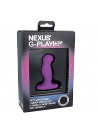 Фиолетовая вибровтулка Nexus G-Play+ M - Nexus Range - в Балашихе купить с доставкой