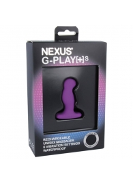Фиолетовая вибровтулка Nexus G-Play+ S - Nexus Range - в Балашихе купить с доставкой