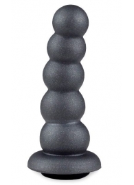 Серая насадка-ёлочка PLATINUM 4,5’’ - 12,5 см. - LOVETOY (А-Полимер) - купить с доставкой в Балашихе