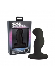 Черная вибровтулка Nexus G-Play+ L - Nexus Range - в Балашихе купить с доставкой