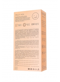 Ароматизированные презервативы EXPERT Fruit Mix - 12 шт.(+3 в подарок) - Expert - купить с доставкой в Балашихе