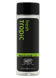 Массажное масло для тела Tropic Fresh - 100 мл. - HOT - купить с доставкой в Балашихе