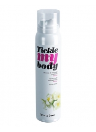 Массажная хрустящая пенка Tickle My Body Monoi с ароматом моной - 150 мл. - Love to Love - купить с доставкой в Балашихе