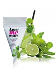 Съедобное согревающее массажное масло Love Me Tender Mojito с ароматом мохито - 10 мл. - Love to Love - купить с доставкой в Балашихе