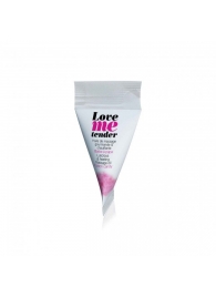 Съедобное согревающее массажное масло Love Me Tender Cotton Candy с ароматом сладкой ваты - 10 мл. - Love to Love - купить с доставкой в Балашихе