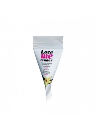 Съедобное согревающее массажное масло Love Me Tender Vanilla с ароматом ванили - 10 мл. - Love to Love - купить с доставкой в Балашихе