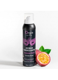 Хрустящая пенка для массажа Acqua Croccante Passion Fruit - 150 мл. - ORGIE - купить с доставкой в Балашихе