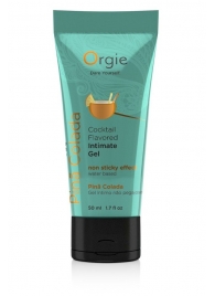 Съедобный интимный гель Orgie Lube Tube Cocktail Pina Colada - 50 мл. - ORGIE - купить с доставкой в Балашихе