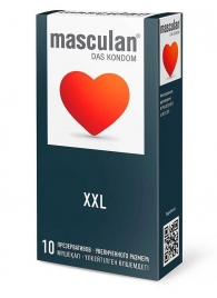 Презервативы увеличенного размера Masculan XXL - 10 шт. - Masculan - купить с доставкой в Балашихе