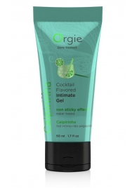 Съедобный интимный гель Orgie Lube Tube Cocktail Caipirinha - 50 мл. - ORGIE - купить с доставкой в Балашихе