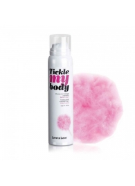 Массажная хрустящая пенка Tickle My Body Cotton Candy с ароматом сладкой ваты - 150 мл. - Love to Love - купить с доставкой в Балашихе