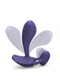Темно-синий вибромассажер Witty P G Vibrator with Remote Control - Love to Love - в Балашихе купить с доставкой
