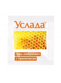 Гель-лубрикант «Услада с прополисом» - 3 гр. - Биоритм - купить с доставкой в Балашихе