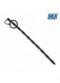 Черный стимулятор уретры Sex Expert - Sex Expert - купить с доставкой в Балашихе