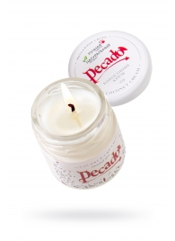 Массажная свеча Сoconut Cream - 35 мл. - Pecado - купить с доставкой в Балашихе