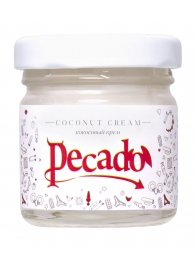 Массажная свеча Сoconut Cream - 35 мл. - Pecado - купить с доставкой в Балашихе