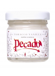 Массажная свеча Tobacco Vanilla - 35 мл. - Pecado - купить с доставкой в Балашихе