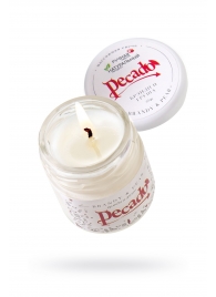 Массажная свеча Brandy   Pear - 35 мл. - Pecado - купить с доставкой в Балашихе