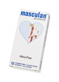 Ультратонкие презервативы Masculan Ultra Fine с обильной смазкой - 10 шт. - Masculan - купить с доставкой в Балашихе
