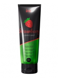 Смазка на водной основе с ароматом клубники Strawberry Lubricant - 100 мл. - INTT - купить с доставкой в Балашихе