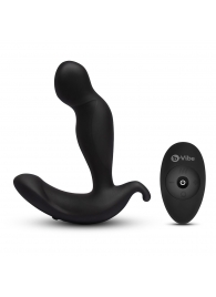 Черный анальный стимулятор с вращением и вибрацией 360 Plug - 13 см. - b-Vibe - в Балашихе купить с доставкой