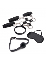 Набор для фиксации из 7 предметов Hogtie   Ball Gag Kit - Lux Fetish - купить с доставкой в Балашихе