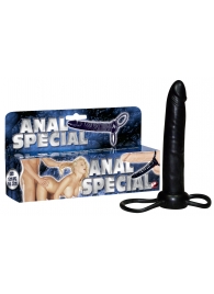 Насадка-фаллоимитатор с двумя кольцами для крепления - 16 см. - Orion - в Балашихе купить с доставкой