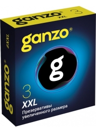 Презервативы увеличенного размера Ganzo XXL - 3 шт. - Ganzo - купить с доставкой в Балашихе