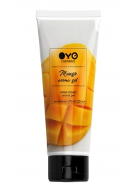 Лубрикант на водной основе OYO Aroma Gel Mango с ароматом манго - 75 мл. - OYO - купить с доставкой в Балашихе