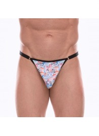 Мужские трусы-тонги с принтом в виде почтовых штемпелей - Don Moris купить с доставкой