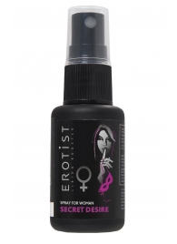 Возбуждающий спрей для женщин Erotist Secret Desire - 30 мл. - Erotist Libido Booster - купить с доставкой в Балашихе